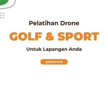 Pelatihan Drone Golf Course