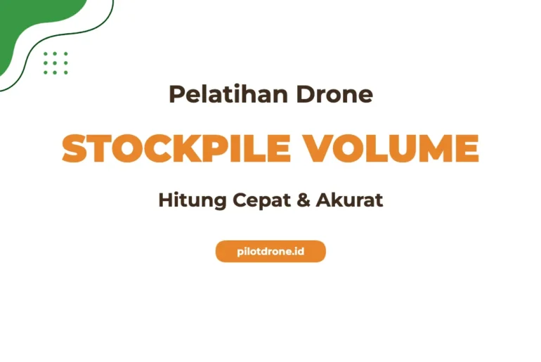 Pelatihan Perhitungan Volume Stockpile