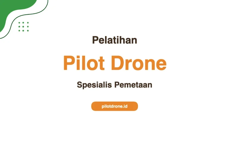 Pelatihan Pilot Drone Pemetaan